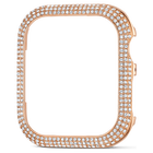 swarovski sparkling case for apple watch series 4 5 40 mm rose gold tone