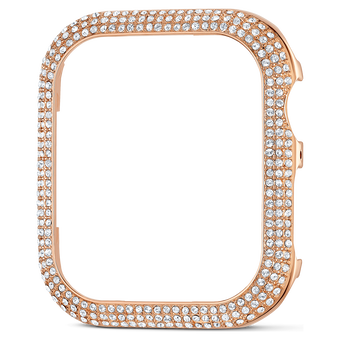 swarovski sparkling case for apple watch series 4 5 40 mm rose gold tone