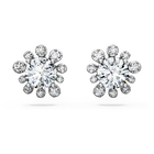 swarovski galaxy stud earrings laboratory grown diamonds 2 3 ct tw 18k white gold