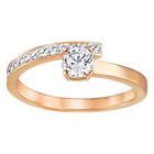 Fresh Ring, White, Rose Gold Plating