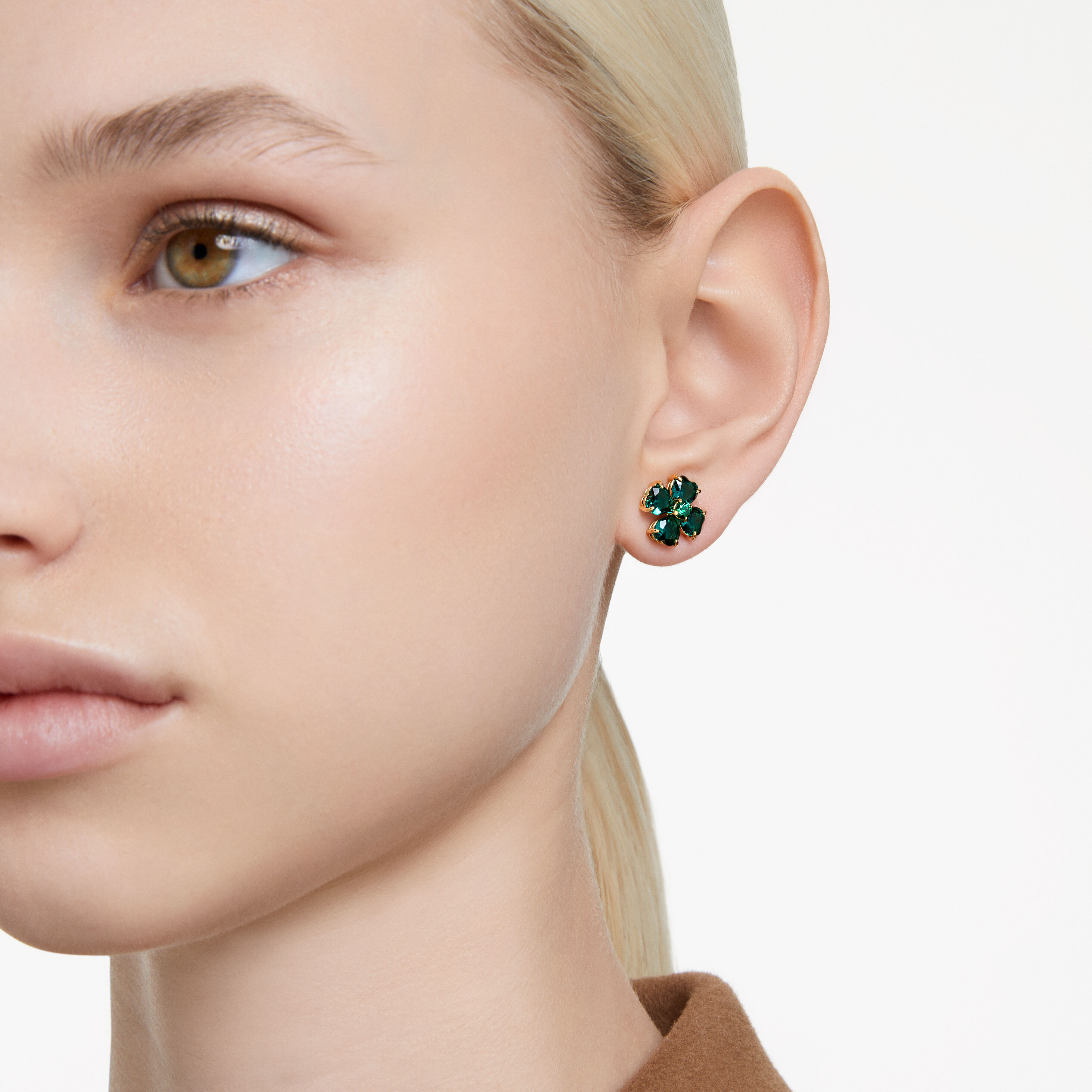 Real gold earrings studs online