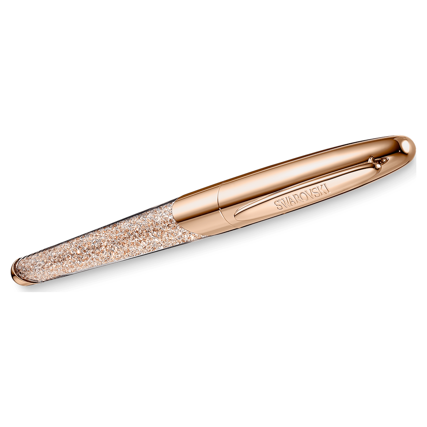 swarovski crystalline nova rollerball pen  rose gold tone  rose gold tone plated