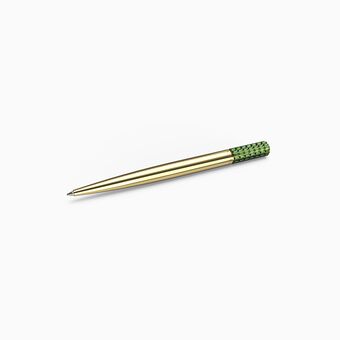 Lucent ballpoint pen,  Green, Gold-tone plated
