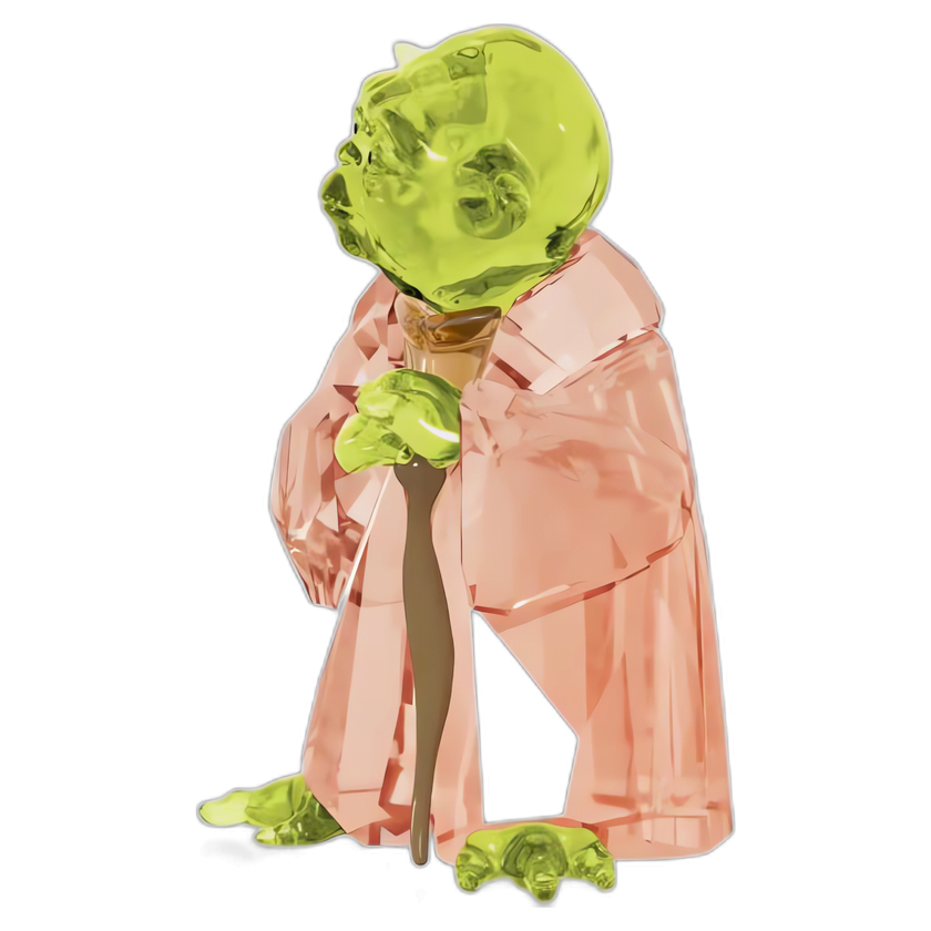 swarovski star wars   master yoda