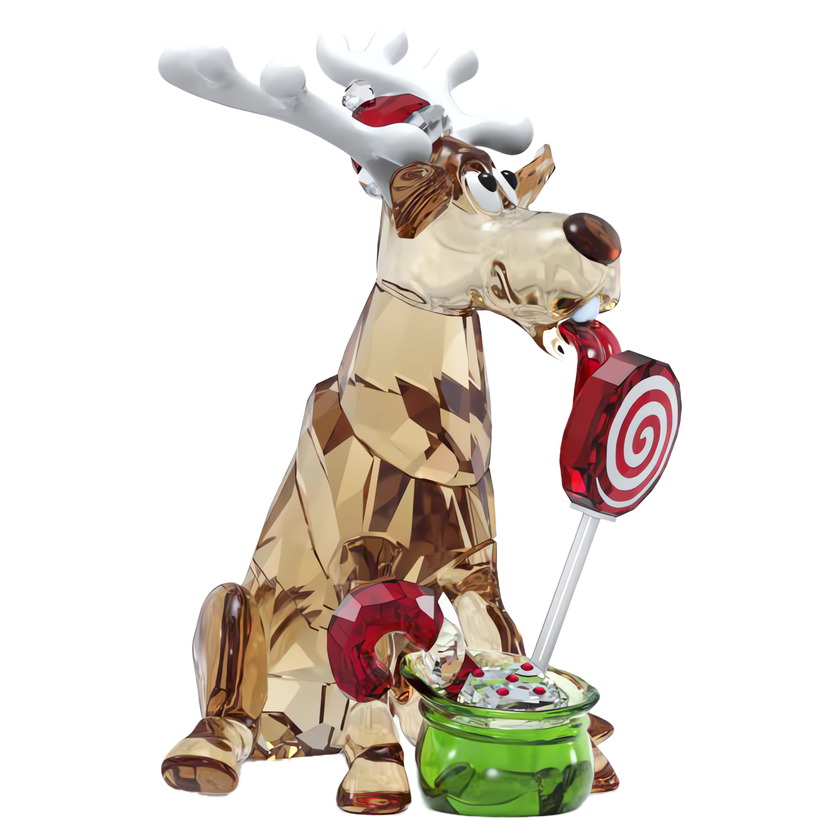 swarovski holiday cheers dulcis reindeer