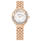Lovely Crystals Mini Watch, Rose Gold Tone