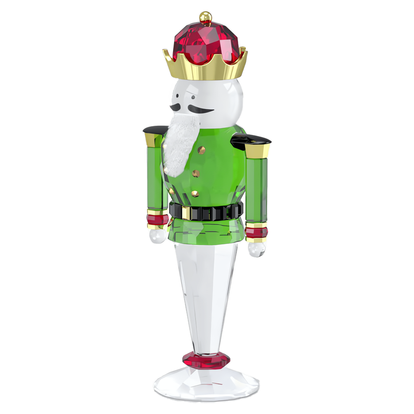 swarovski holiday cheers nutcracker  large