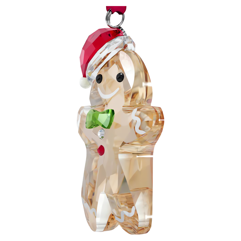swarovski holiday cheers gingerbread man ornament
