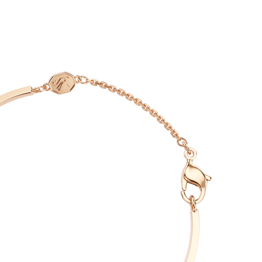 swarovski symbolica bangle  eye  multicolored  rose gold tone plated