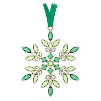 swarovski gema holiday ornament green