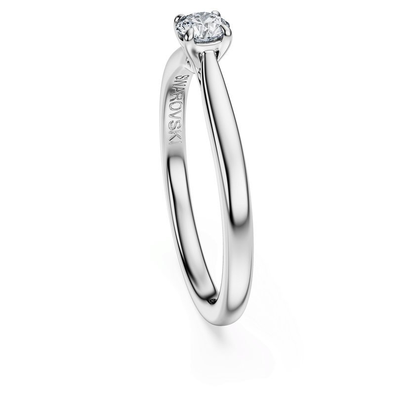 swarovski eternity solitaire ring  lab grown diamonds 0 25 ct tw  round shape  sterling silver