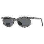 Sunglasses, Oval shape, SK6006EL, Black