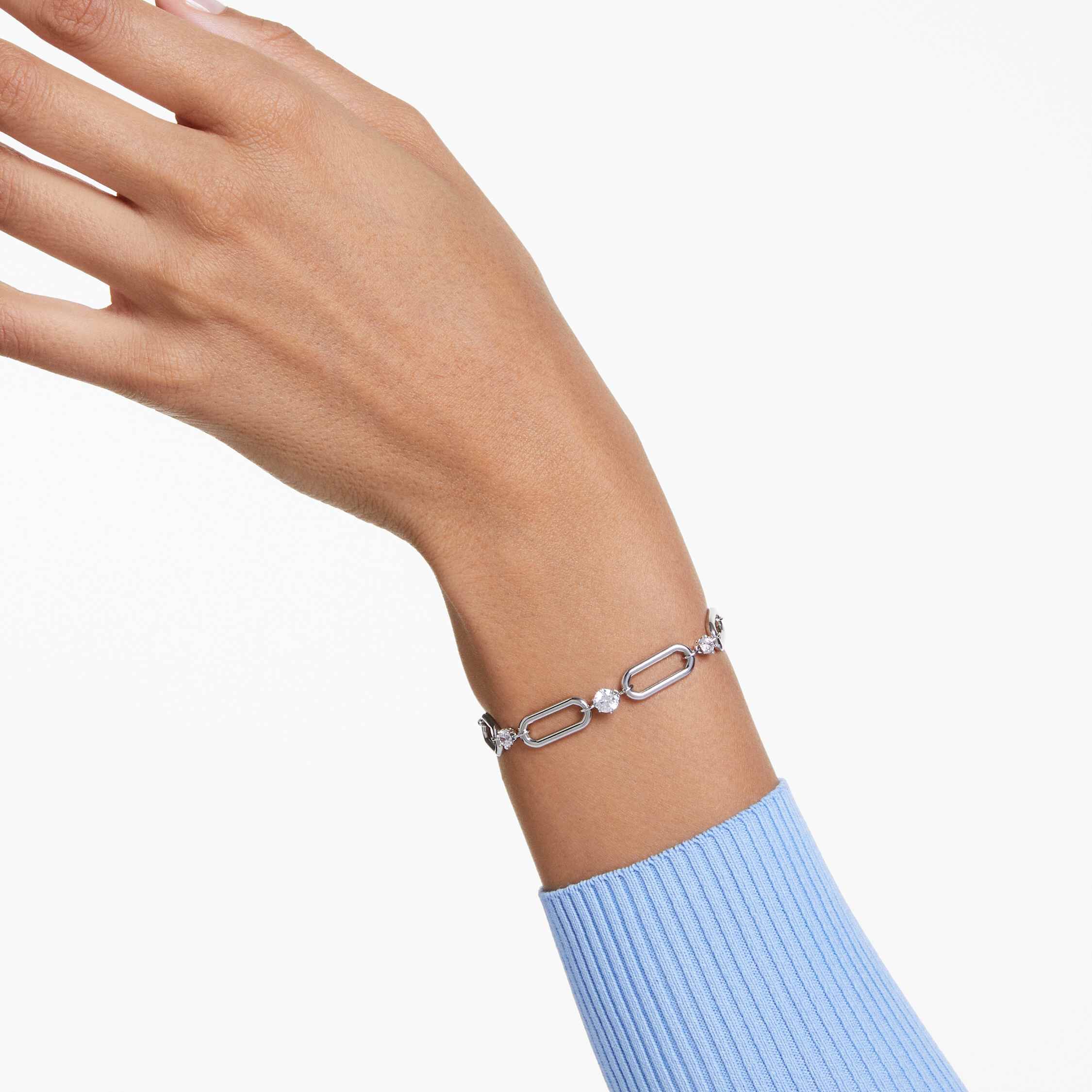 Buy Swarovski Constella bracelet White Rhodium plated