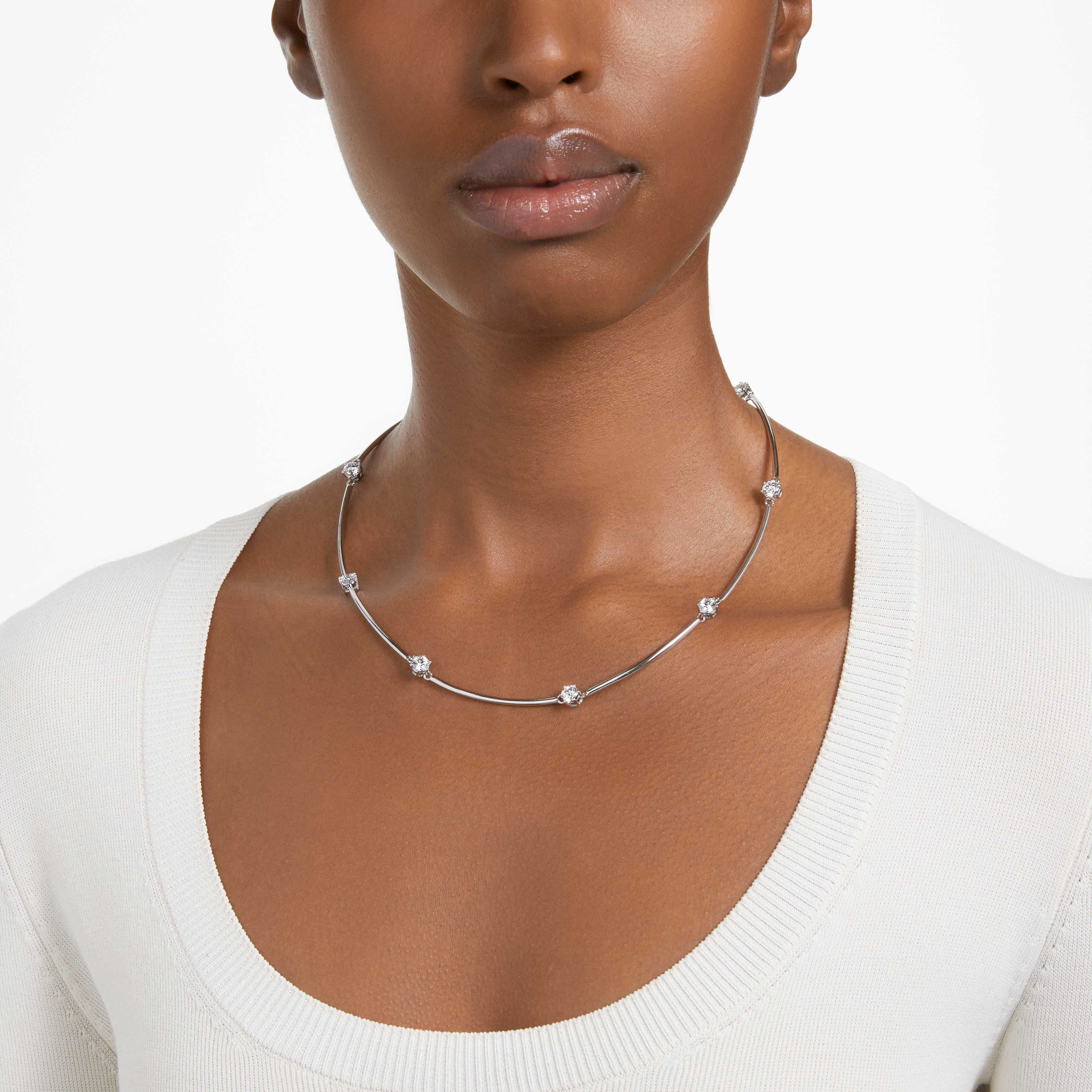 Swarovski long beach necklace hot sale