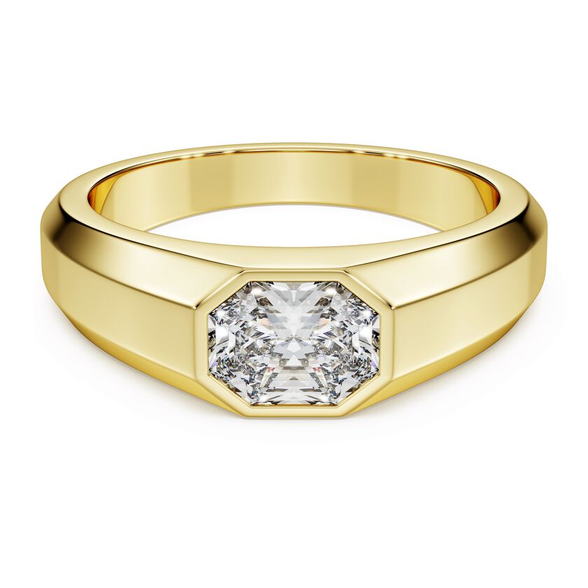 Buy Swarovski Octagon band ring, Lab-grown diamonds ct tw