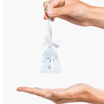 swarovski bell ornament  star  small