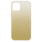 High smartphone case, Color gradient, iPhone® 14, Gold tone