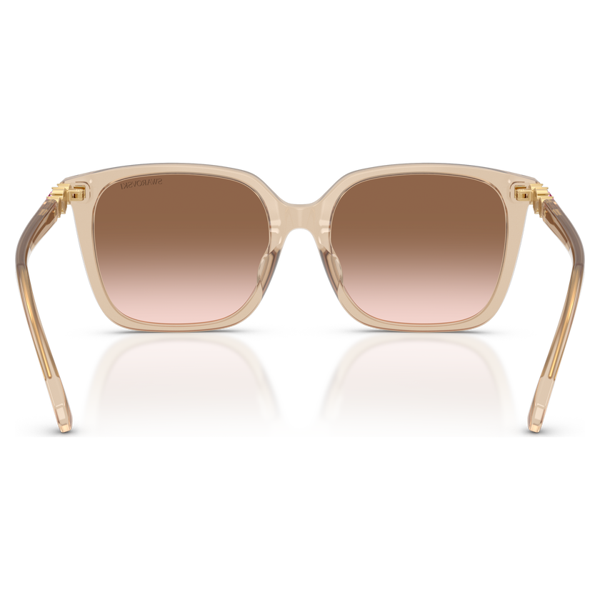 swarovski sunglasses  square shape  sk6049  beige