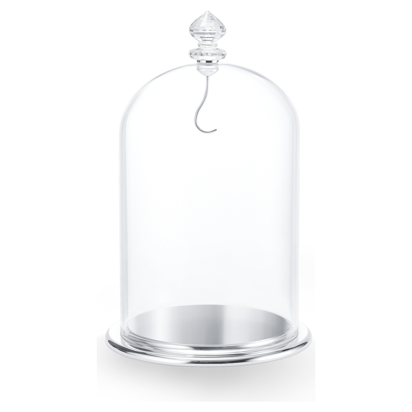 swarovski bell jar display  large