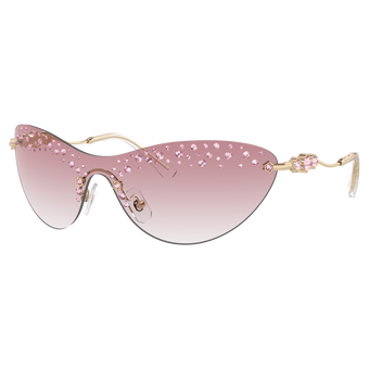 swarovski sunglasses  mask  pink