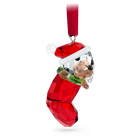 swarovski holiday cheers beagle ornament