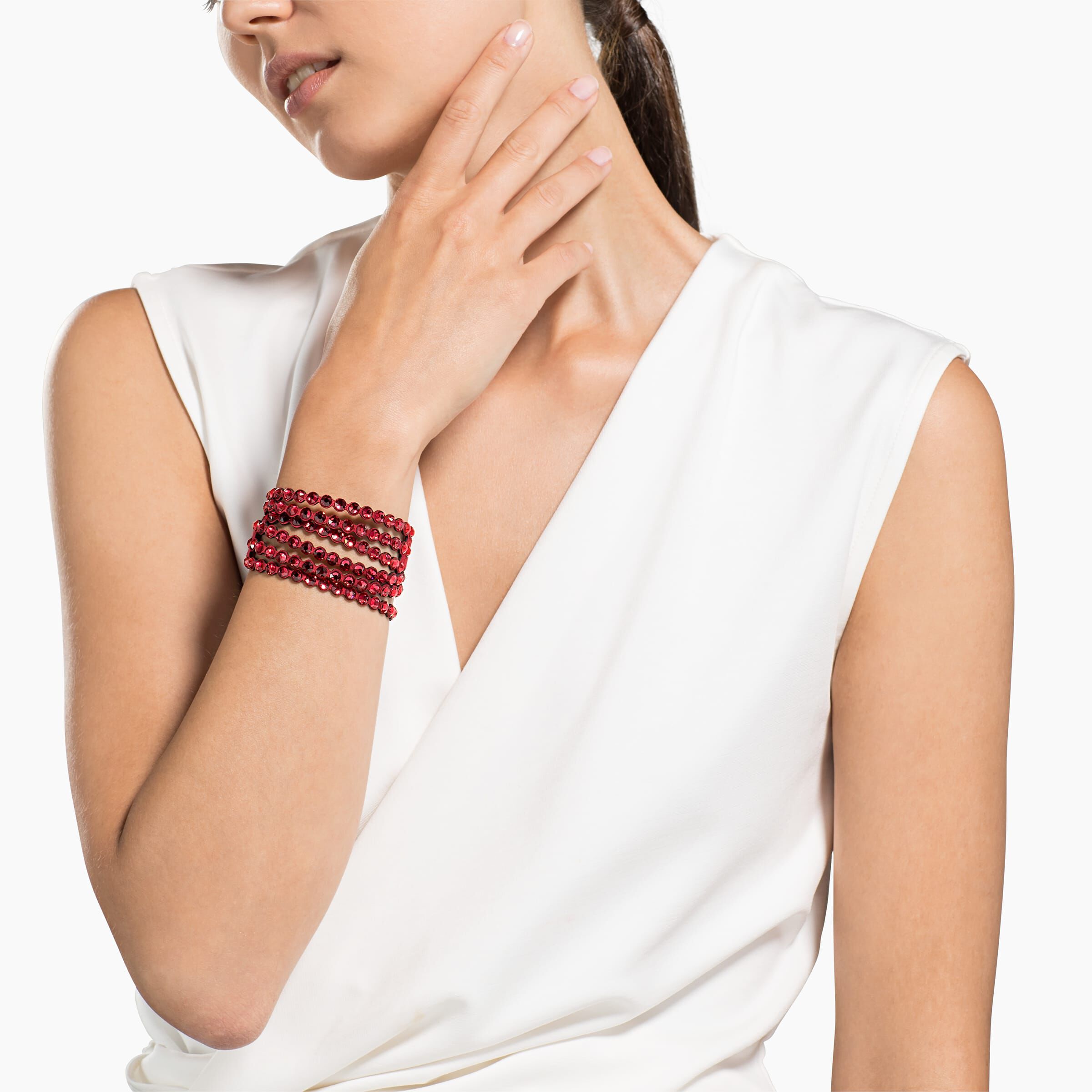 Buy Swarovski Swarovski Power Collection Bracelet Red