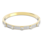 swarovski thrilling deluxe bangle white gold tone plated