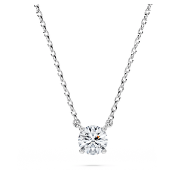 swarovski eternity pendant lab grown diamonds 0 5 ct tw round shape sterling silver