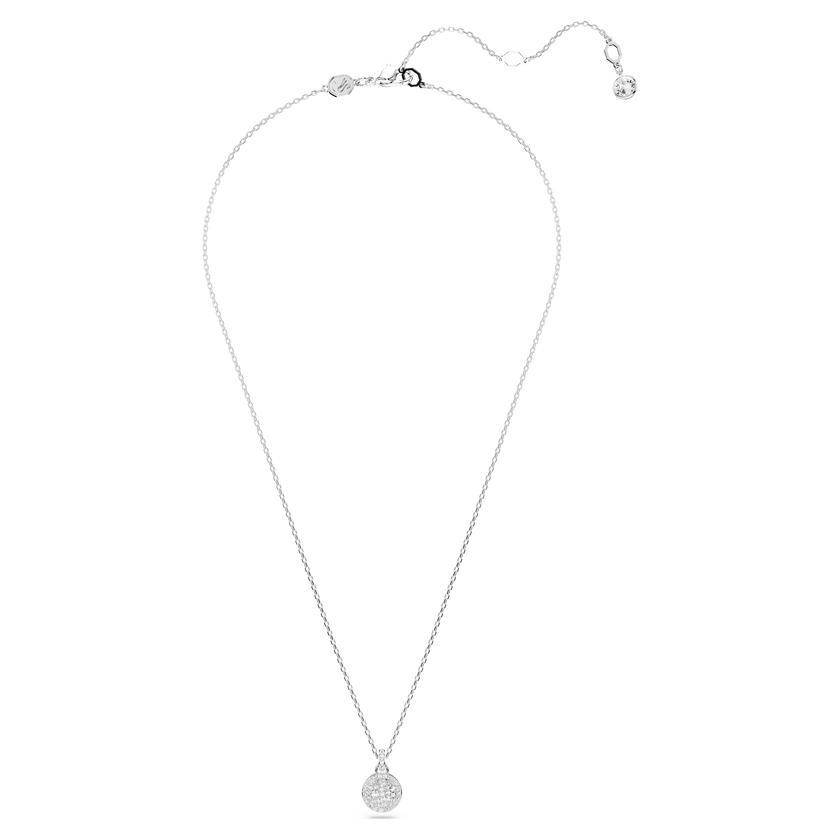 swarovski sublima pendant  white  rhodium plated