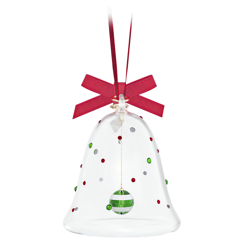 swarovski holiday cheers dulcis bell ornament