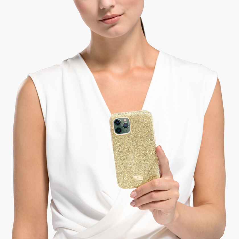 High smartphone case, iPhone® 11 Pro, Gold tone