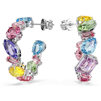 Shop Crystal Hoop Earrings Online Swarovski UAE