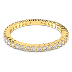 swarovski vittore ring white gold tone plated