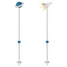 Out of this World Space Pierced Earrings, Multi-colored, Mixed plating