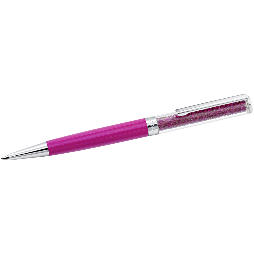 Crystalline Ballpoint Pen, Fuchsia