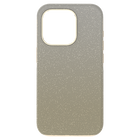 High smartphone case, Color gradient, iPhone® 15 Pro, Gold tone