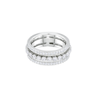 Further Ring, White, Rhodium Plating
