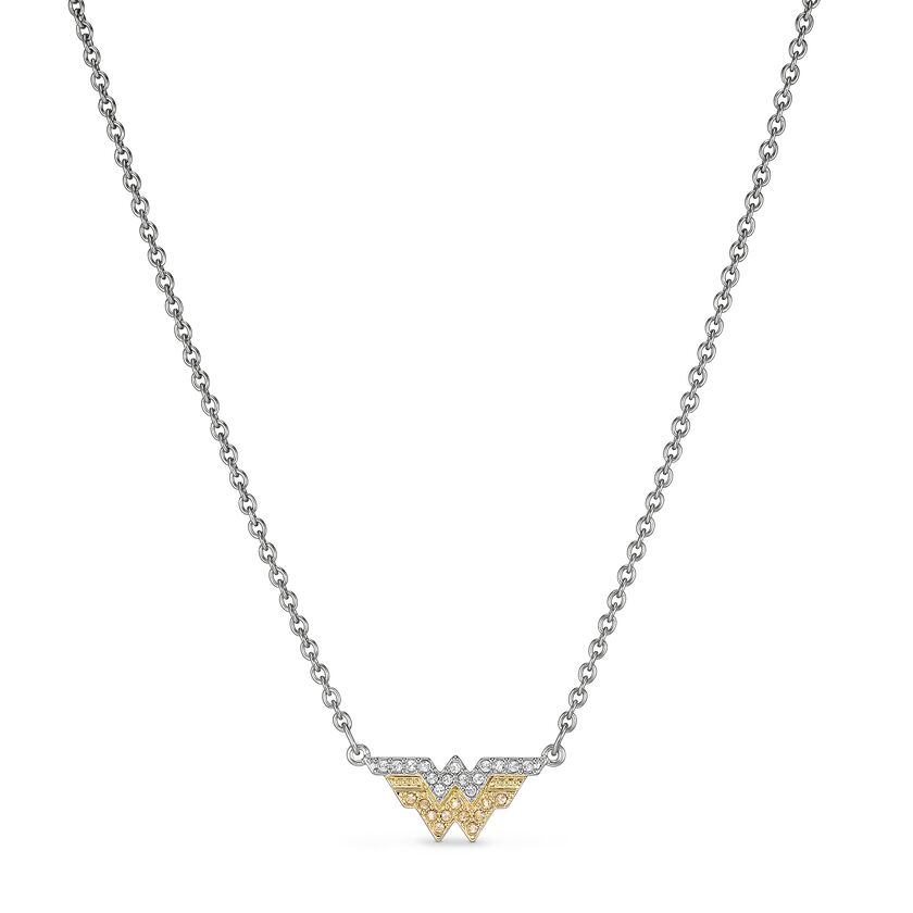 Fit Wonder Woman Necklace, Gold tone, Mixed metal finish