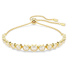 swarovski imber tennis bracelet mixed round cuts white gold tone plated