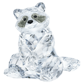 swarovski peaceful countryside racoon