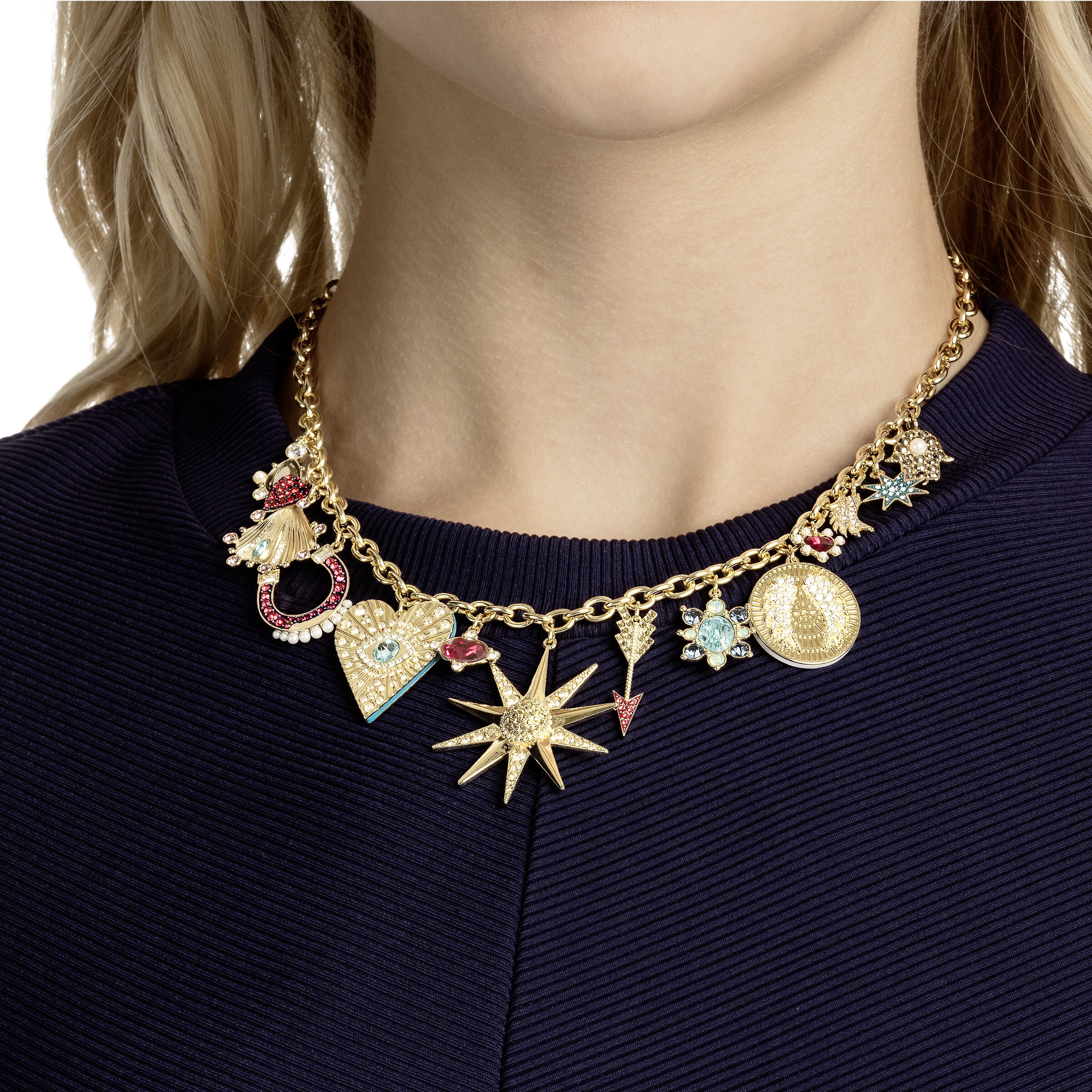 Lucky charm necklace deals