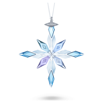 swarovski frozen 2 snowflake ornament