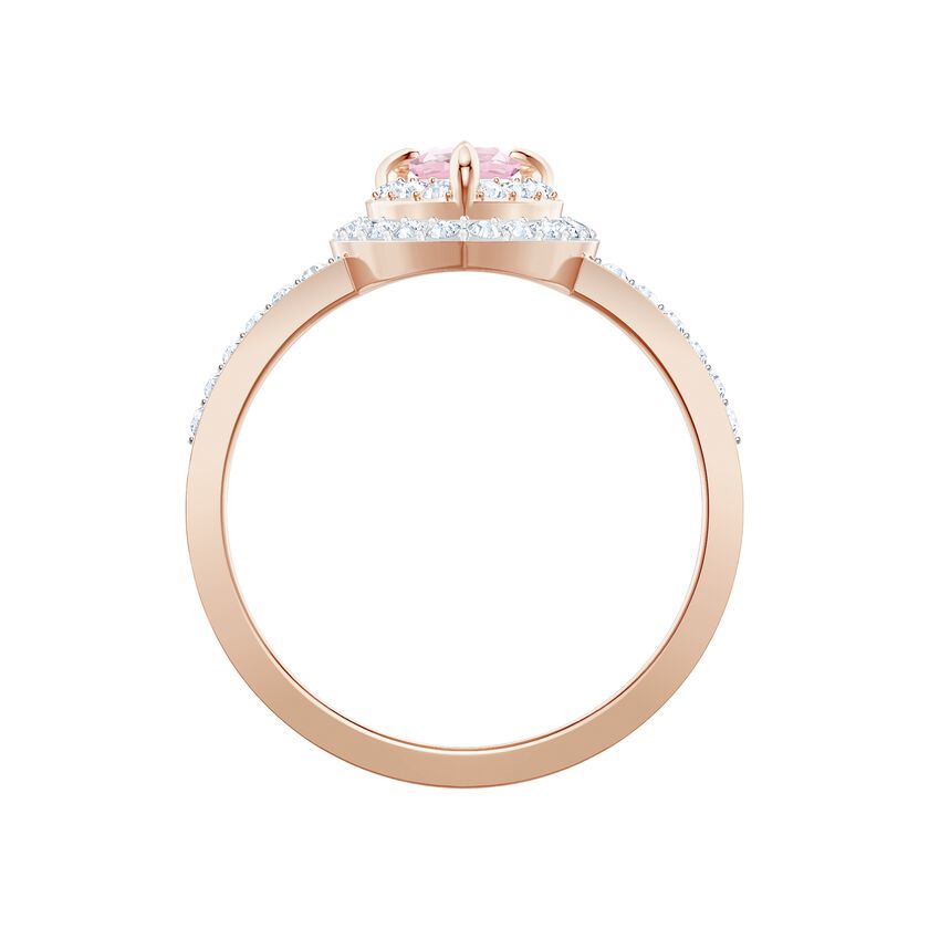 One Ring, Multi-colored, Rose gold plating