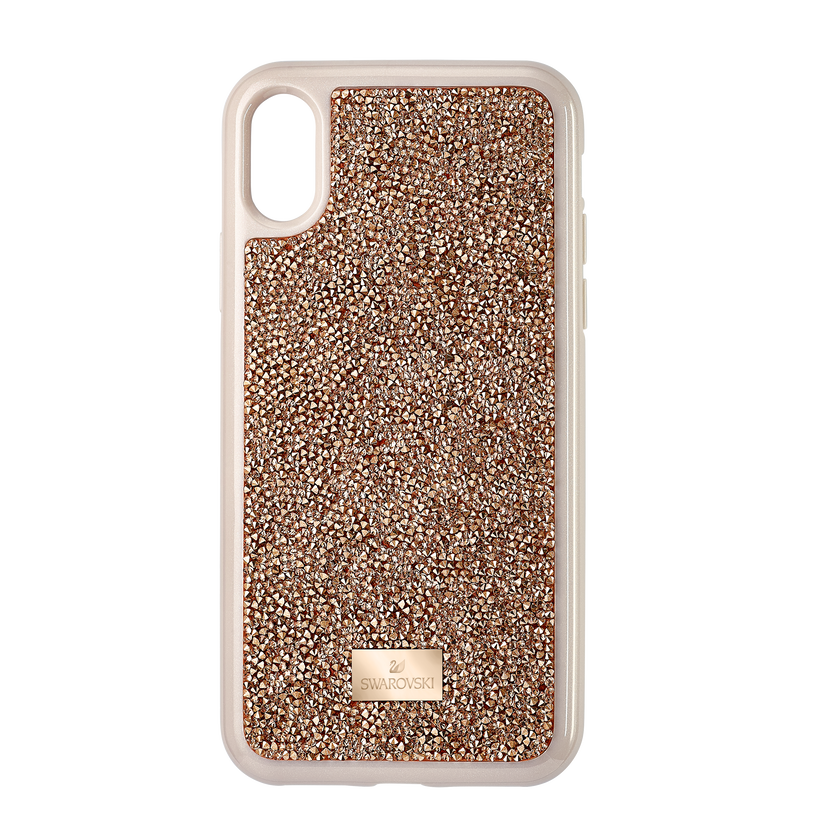 Glam Rock Smartphone Case, iPhone® X/XS, Pink Gold