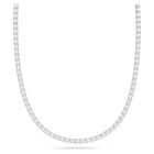 swarovski belt square cut white rhodium plated