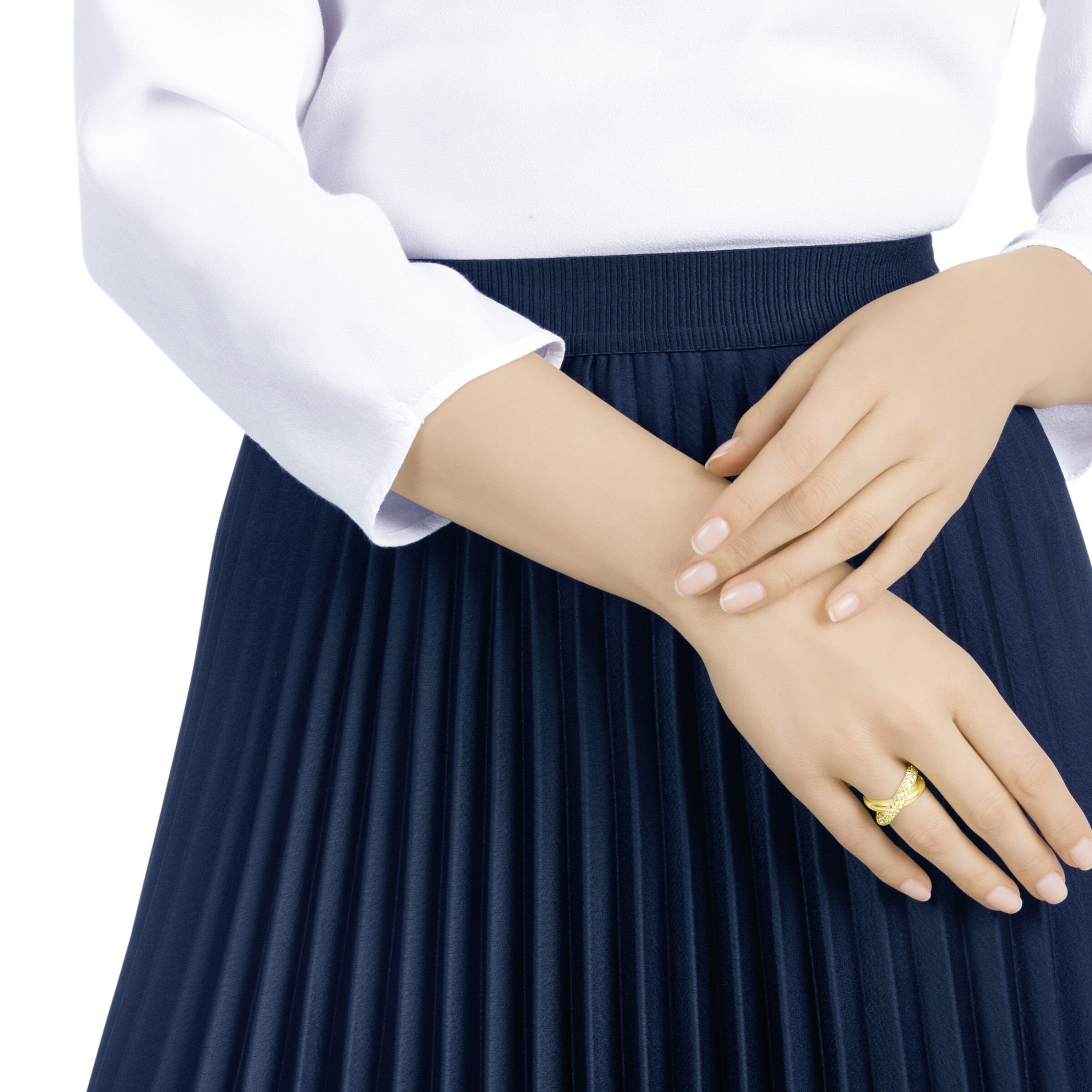 Swarovski crystaldust clearance ring
