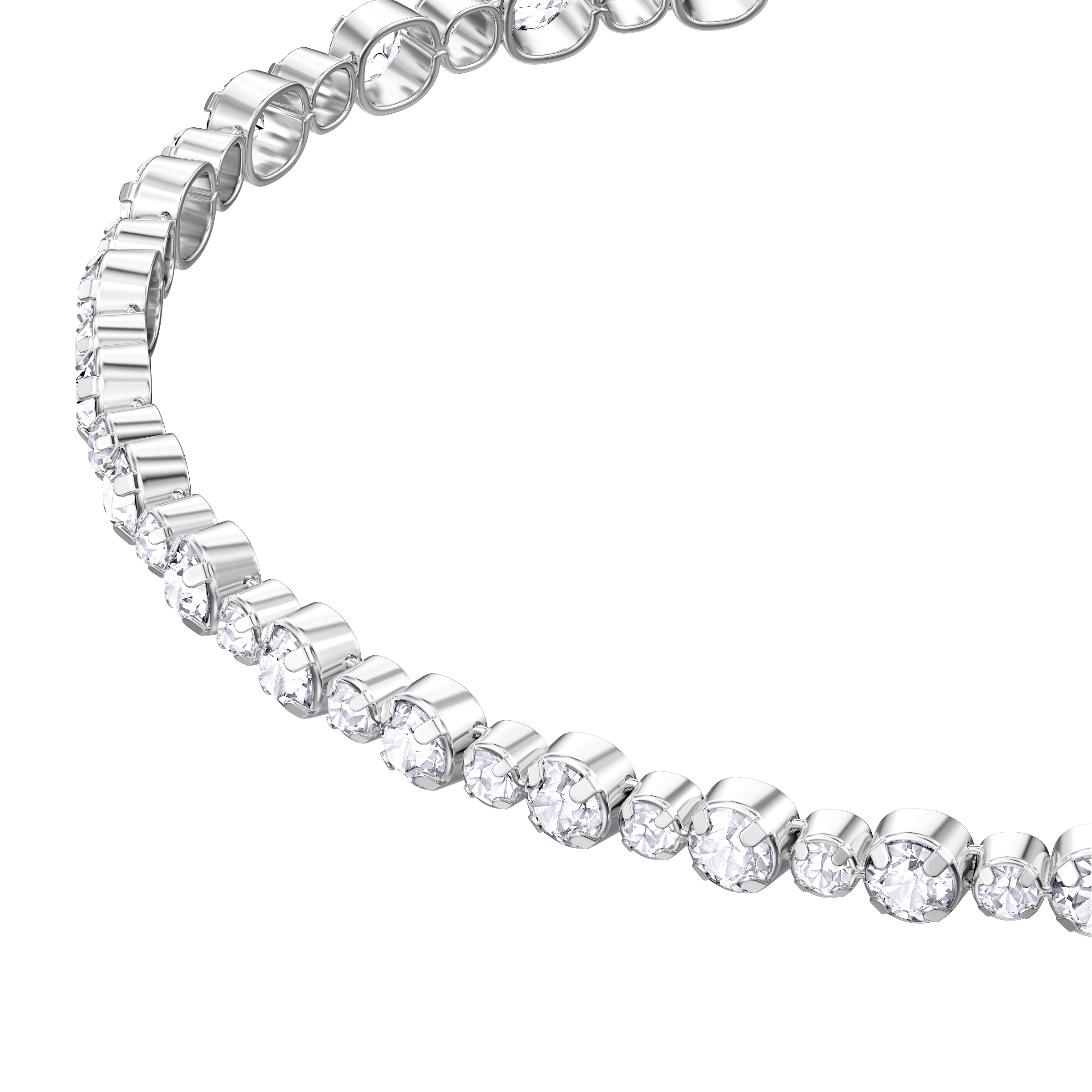 swarovski subtle bracelet white