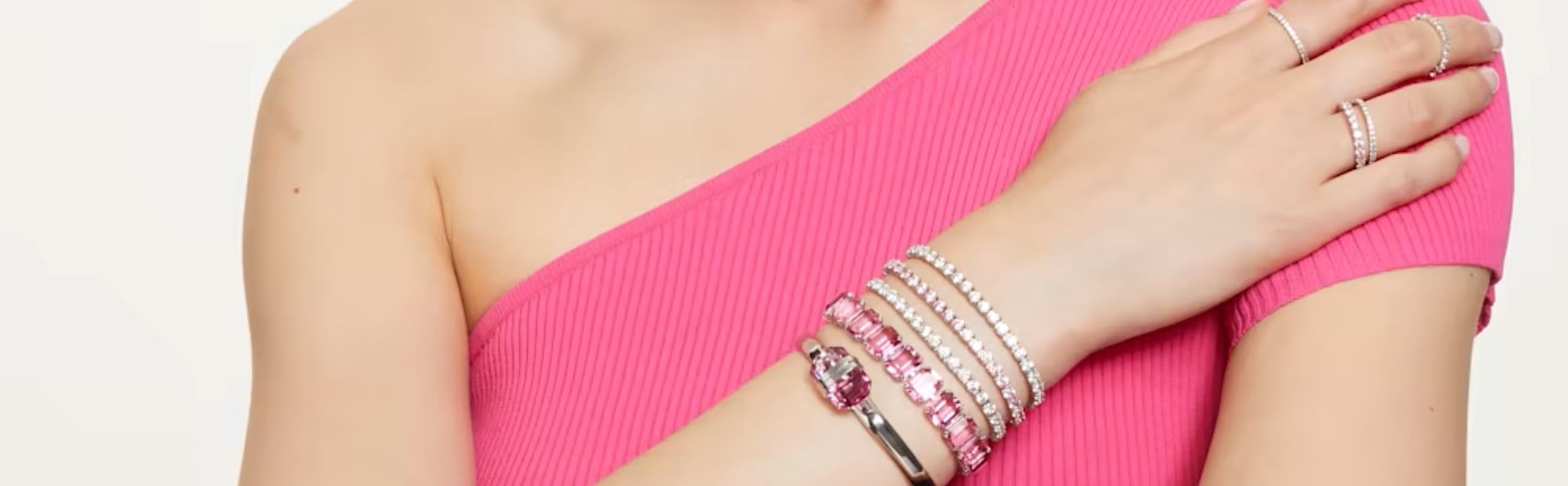 swarovski tennis bracelets with crystals
