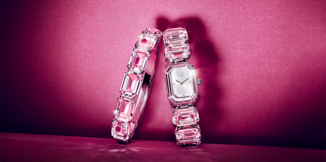 Shop Luxury Crystal Watches Online Swarovski UAE