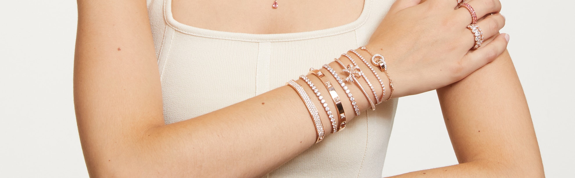 swarovski bangles and cuffs with crystals